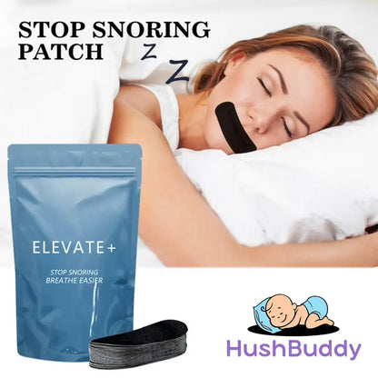 HushBuddy ELEVATE+ Anti snoring Nose Strips HushBuddy™